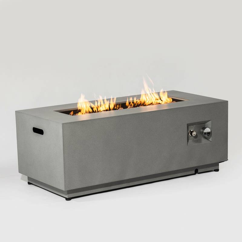Cozy Propane Fire Table with Tank Holder