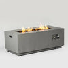 Cozy Propane Fire Table with Tank Holder