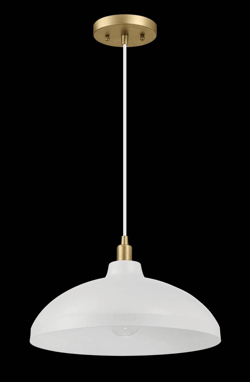 Starlit Brass Pendant Light