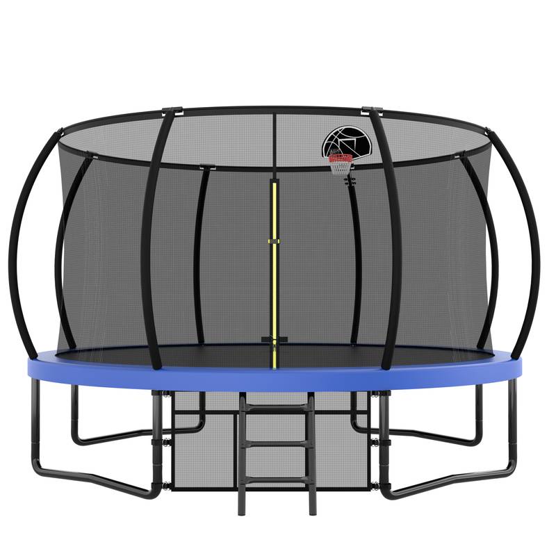 Jump Joy Trampoline with Safety Net & Ladder