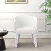 Chic White Lounge Chair