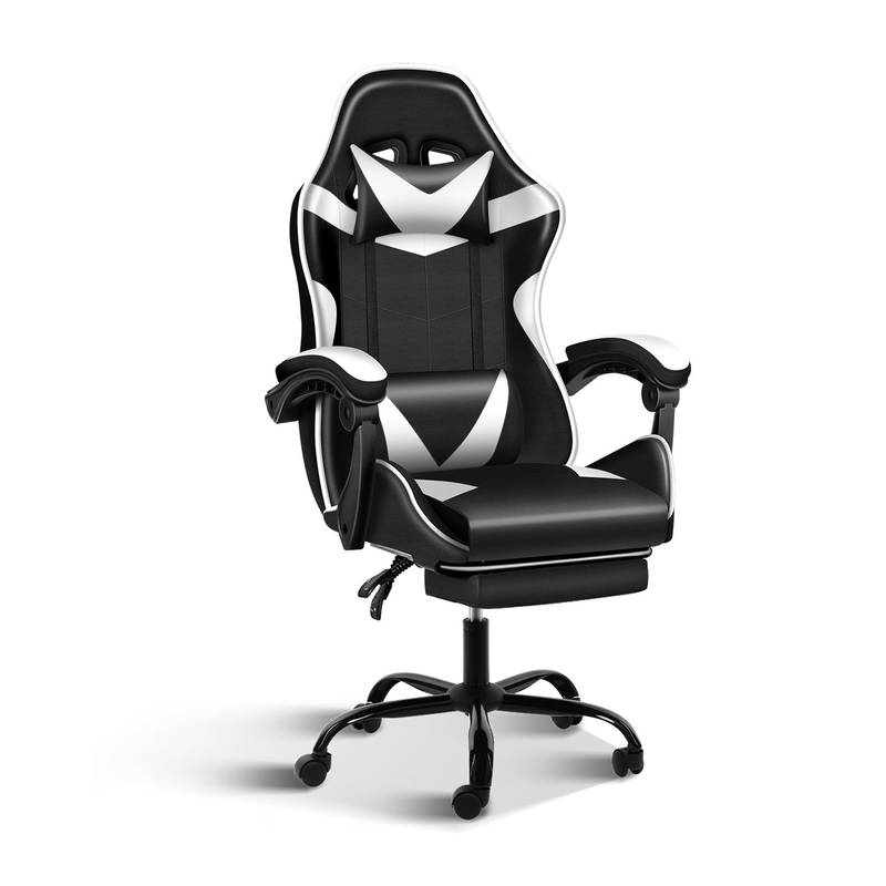 YSSOA Racing Ergonomic Gaming Chair with Footrest