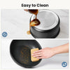 Sleek Non-Stick Pots and Pans Set with Easy Grip Handle