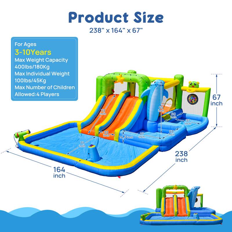 Ultimate Splash and Bounce Fun House