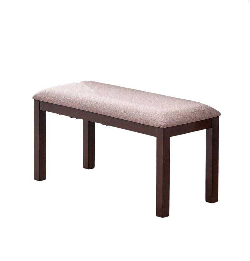 Charming Cherry Upholstered Dining Bench