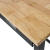 Heavy Duty Bamboo Workbench with Wheels and Storage Drawer
