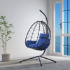 Cozy Swing Egg Chair with Stand for Indoor and Outdoor Relaxation