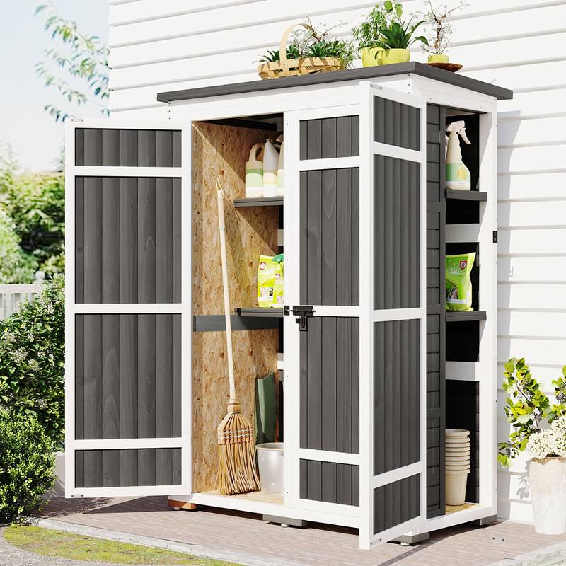 Garden Guard: Stylish Outdoor Storage Shed
