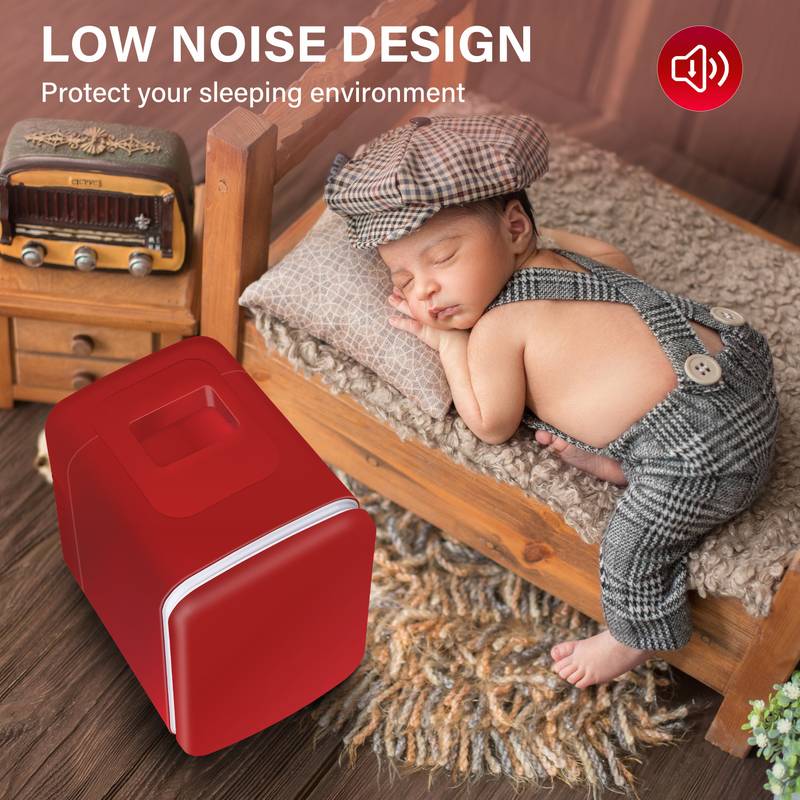 Chill & Warm Mini Fridge - Compact Cooler for Beauty & Bites