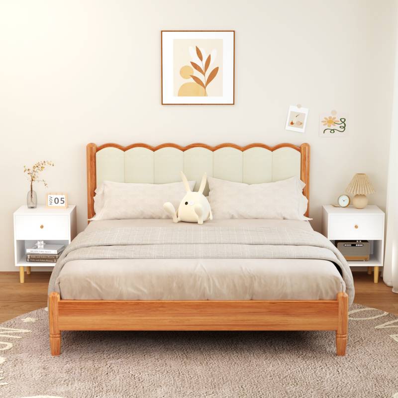 Charming White Nightstand for All Ages