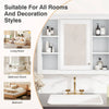 Stylish Wall-Mounted Bathroom Mirror Cabinet with Shelves