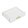 Sleek White 8-Drawer Dresser - Stylish Storage Solution for Your Bedroom
