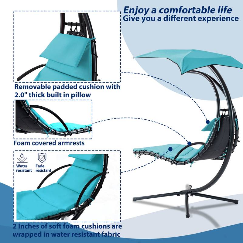 Cozy Canopy Swing Chair