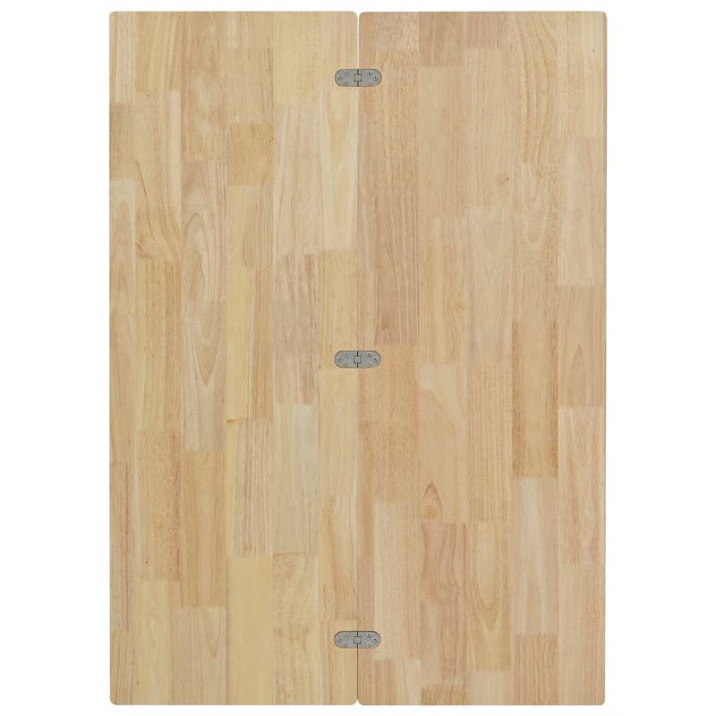 Rolling Kitchen Island with Foldable Top and Storage