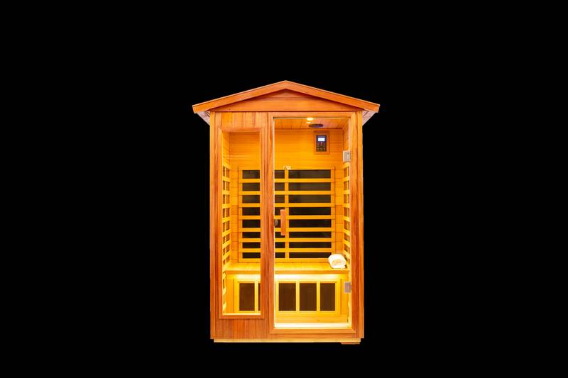 Cozy Wood Escape Sauna for Two