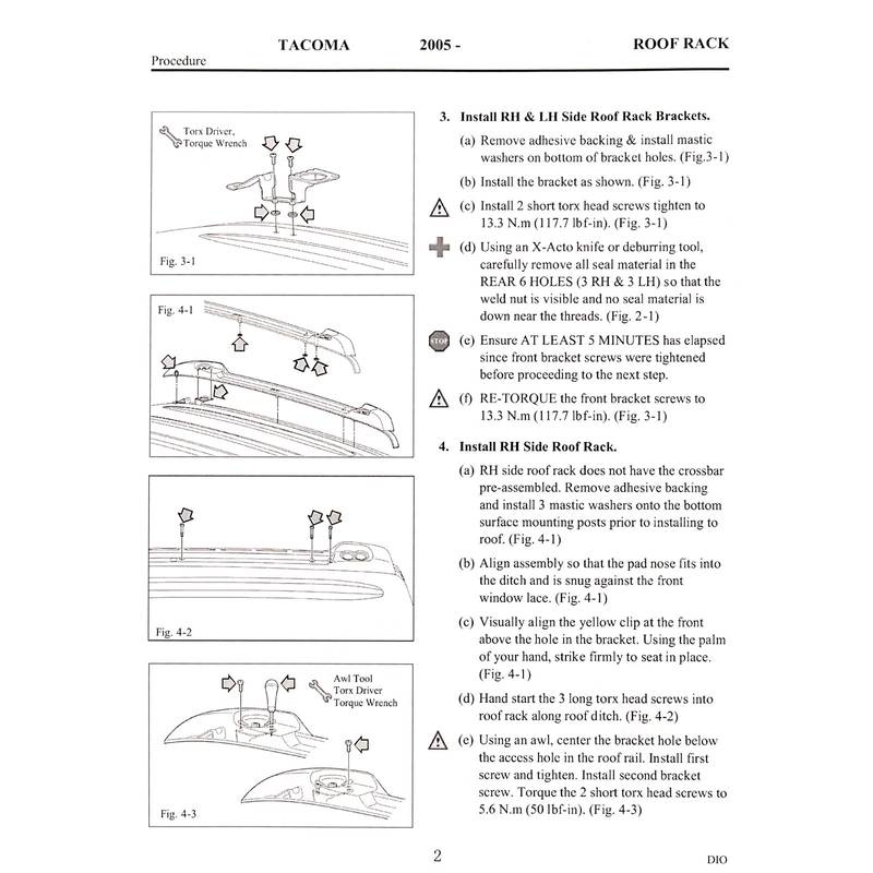 Tacoma Double Cab Roof Rack