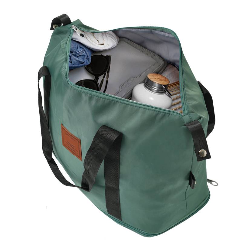 Adventure Ready Luggage Set - Green Carry-On Suitcases with Wheels and TSA Lock