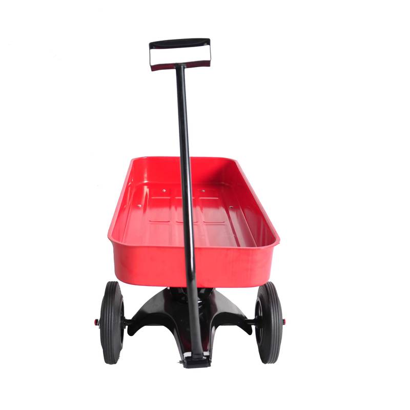 Rugged Red All-Terrain Garden Cart
