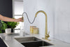 Sleek Pull-Down Kitchen Faucet