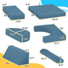 Cozy Modular Kids Couch Set in Blue