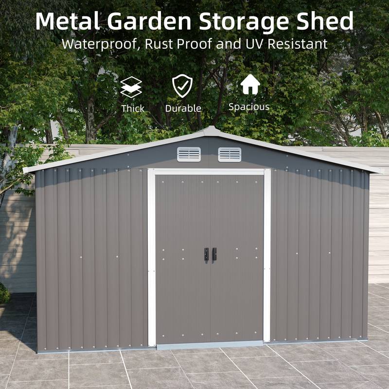 Garden Guardian: Lockable Outdoor Storage Shed
