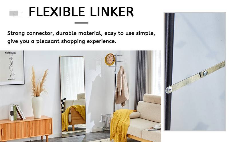 Stylish Full-Length Floor Mirror – Perfect for Any Space!