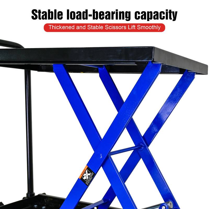 Heavy-Duty Hydraulic Trolley - Easy Transport & Maneuverability!