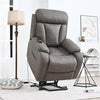 CozyLift Recliner Sofa - Comfort for Seniors in Dark Gray