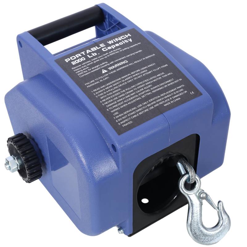 PowerPull Trailer Winch - Effortless Control & Strength for Your Boat!
