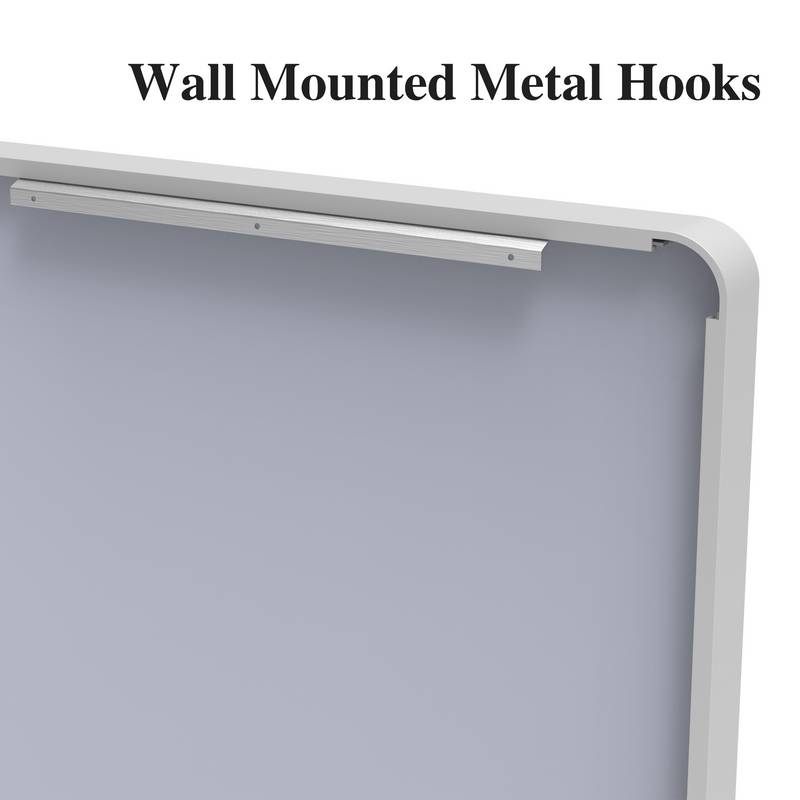 Stylish Full-Length Wall Mirror with Removable Tray