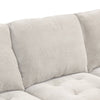 Chic Light Gray Chaise Lounge with Hidden Storage and USB Charger