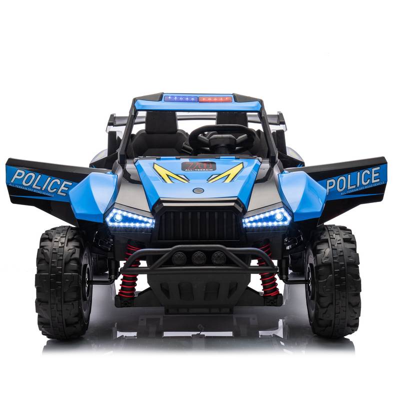 Police Cruiser Kids Ride-On Car with Parental Control