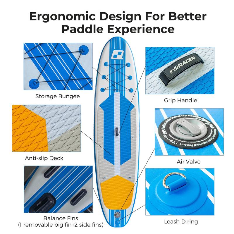 Ultimate Inflatable SUP with Free Extras & Backpack