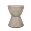 Chic Grey Outdoor Side Table