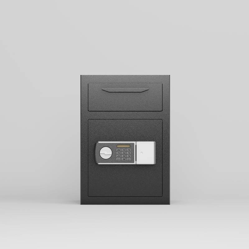 Secure Safe Deposit Box with Electronic Lock
