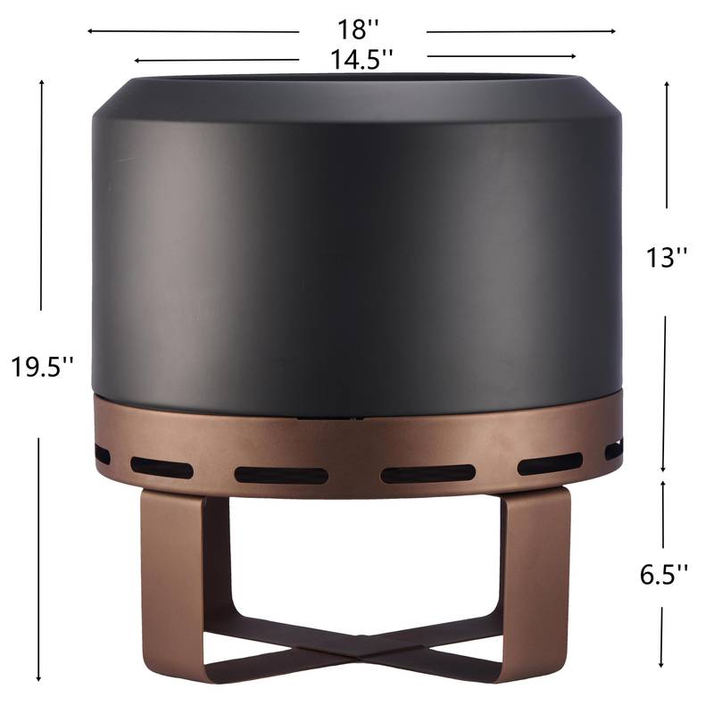 Campfire Bliss: Smokeless Outdoor Fire Pit
