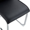 Chic Black Arch Dining Chairs - Set of Two