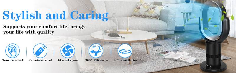 CoolBreeze Bladeless Fan