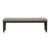 Rustic Charm Upholstered Dining Bench