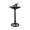 Chic Metal Bird Bath