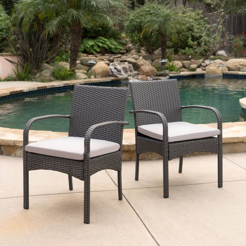 Córdoba Wicker Dining Chair Duo