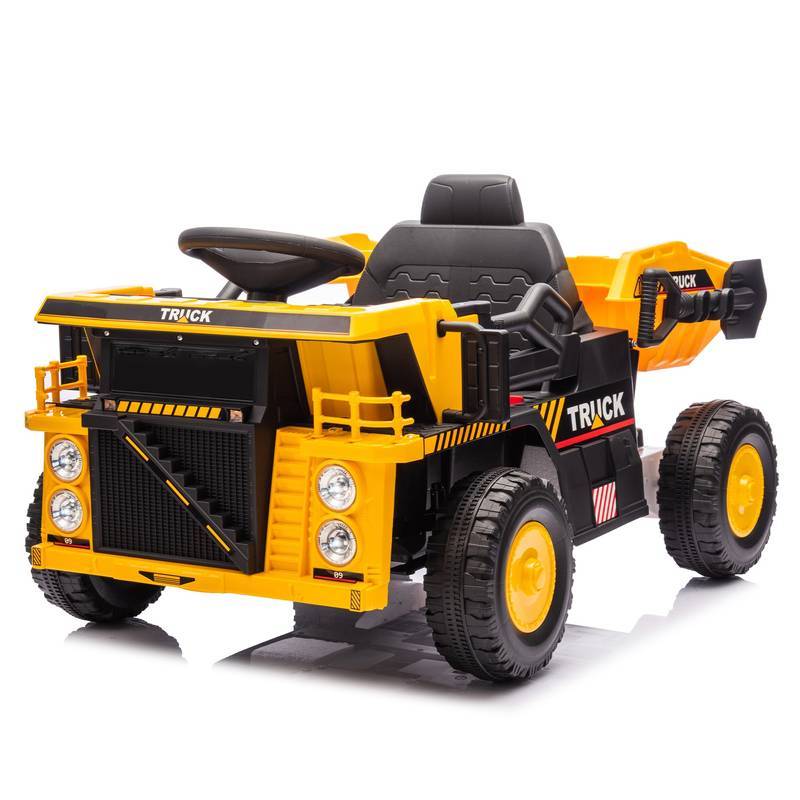 Kids' Joyride Dump Truck with Parental Control & Fun Features!