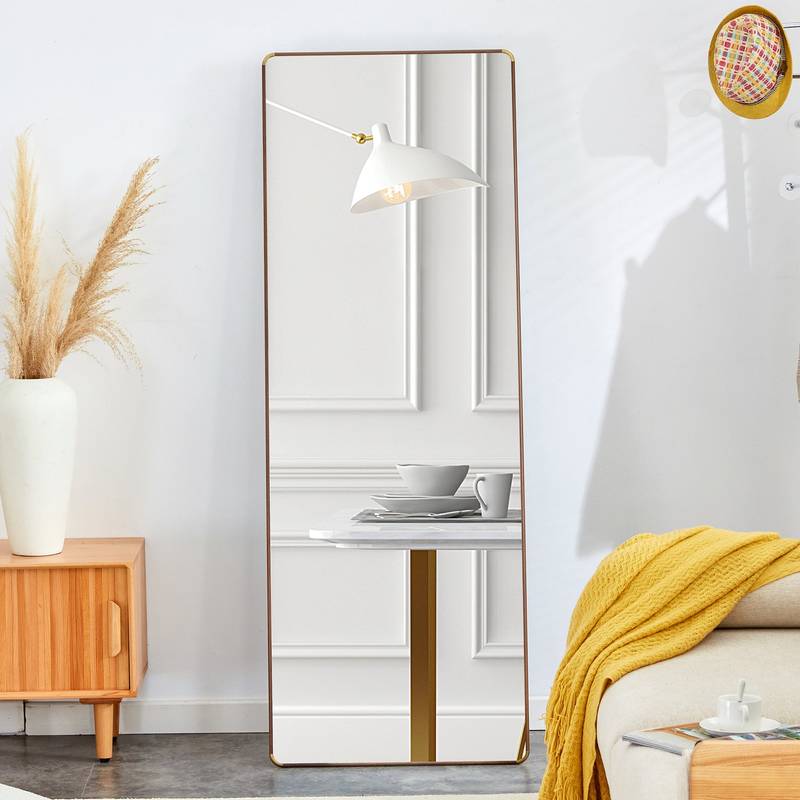 Stylish Full-Length Floor Mirror – Perfect for Any Space!