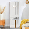 Stylish Full-Length Floor Mirror – Perfect for Any Space!