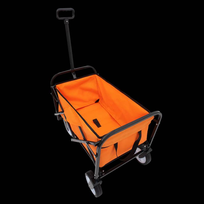 Versatile Collapsible Beach Wagon with Liner Bags
