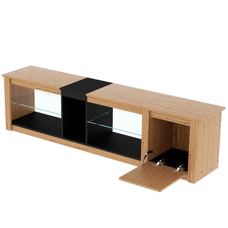Sleek LED TV Stand & Media Console