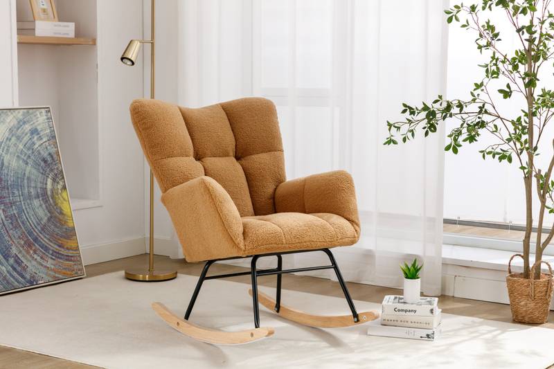 Cozy Teddy Rocking Glider Chair
