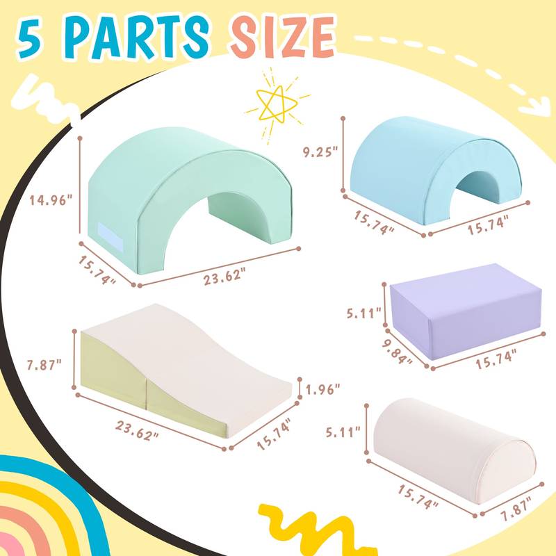 Adventure Foam Climbing Set for Toddlers