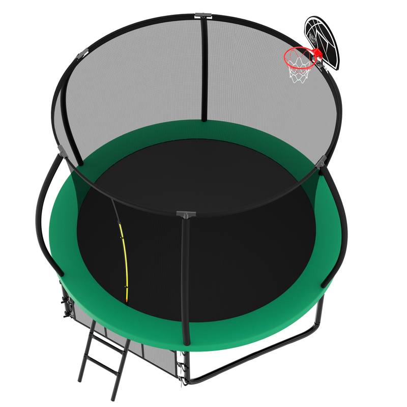 Pumpkin Bounce & Shoot Trampoline
