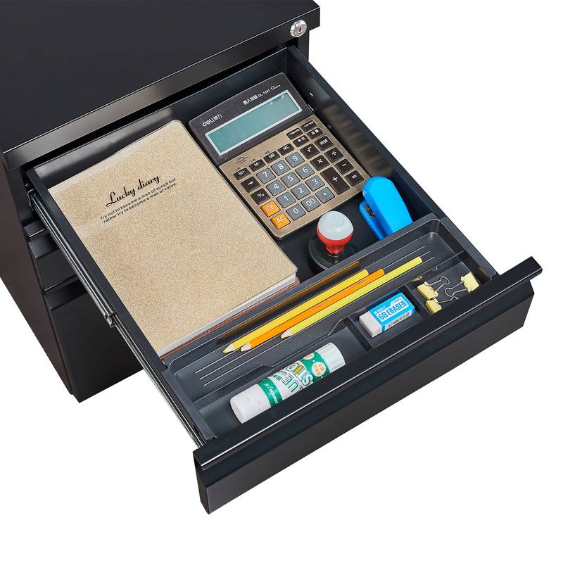 Locking Rolling File Cabinet – Secure & Mobile Storage Solution for Your Office